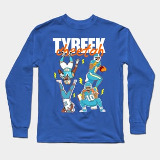 Cheetah miami Dolphins: tyreek hill Long Sleeve T-Shirt